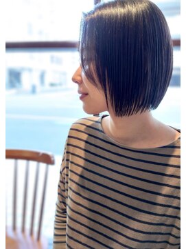 スーリール 箱崎店(Sourire) 伸ばしかけボブ