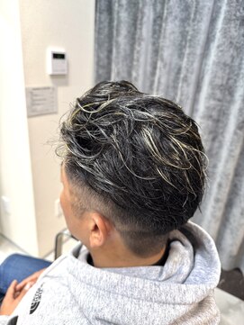 サロンワン(Salon1) メンズショート×ハイライト