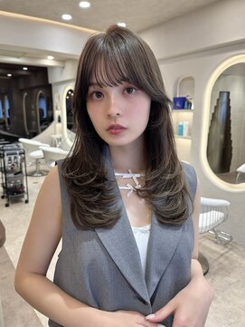 ロンドネートゥル 新潟(Lond naitre) 顔周り/メルティカラー/レイヤーカット/前髪（新潟/万代）