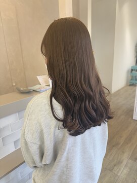 ジュエ ヘアー デザイン(Jue hair design) ヘーゼルベージュカラー