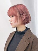 アルバム 渋谷パルコ(ALBUM) ミディアムショートボブ美髪顔周りレイヤー_ba536571