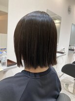 リラ(Rira)&nbsp;縮毛矯正でまとまるボブ