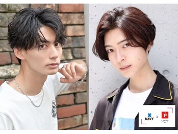 ネイビー 表参道(NAVY)の写真/《*大人気のフェザーパーマ*》最旬トレンドとMen'sならではのヘアの楽しみ方を追求＊[表参道]