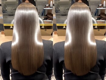 アース 溝の口店(HAIR&MAKE EARTH)の写真/くせ毛、広がり、うねりに終止符。毎朝が楽になる、自然で柔らかいストレートをあなたに。[溝の口]
