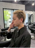 スパイキーショート ミルクティーベージュ