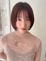 ハニー 町田(HONEY)&nbsp;レイヤーボブ/フェイスレイヤー/ミニボブ/小顔レイヤー/ピンク2