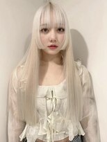 ペレ アネックス 大阪梅田茶屋町店(PELE ANNEX)&nbsp;くびれヘア/アプリコットオレンジ/夏のヘアアレンジ/梅田