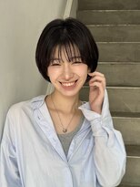 クロト(Clotho) ショートカット/髪質改善縮毛矯正白髪ぼかしレイヤーカラーボブ