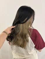 ヴィア(Via)&nbsp;10代20代30代/ミルクティーベージュ/グレージュ／インナーカラー