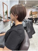 那覇美容室/おもろまち美容室/ショートカット/カット/ボブ/小顔