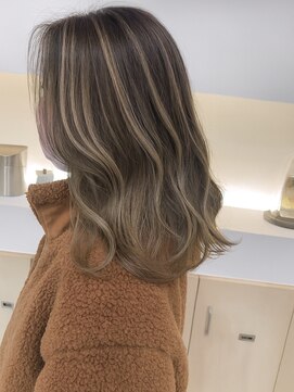 モアナ ルア バイ ヘッドライト 平塚店(Moana Lua by HEADLIGHT) Moana【平塚】#バレイヤージュ#ブリーチ#ベージュ