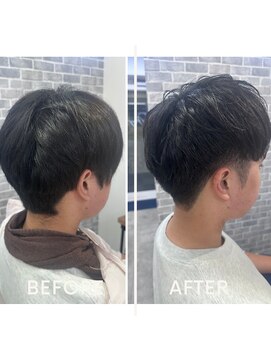 ノイ(Noy) メンズスタイル×ツーブロックショート