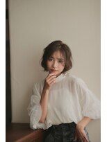 ヘアリラクゼーション クインズベリー(Hair Relaxation Queen's Berry) 小顔ショートボブ12.6