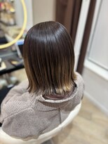 アーチバイケンジ(arch by kenje)&nbsp;プレイングカラー/ミディアムヘア/平塚美容室/ブリーチカラー