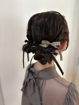 ロマンヤカタ ファース(ROMAN YAKATA fars)&nbsp;お呼ばれヘアセット「ツインアレンジ」@田島（2026/03）