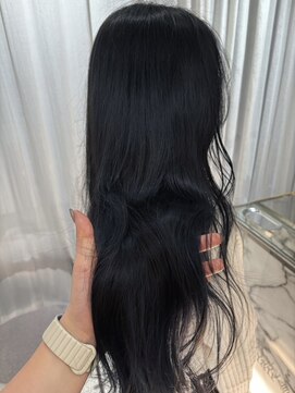 ガリカ 博多(Gallica) <ゲスト>黒髪カラーの定番、ブルーブラック