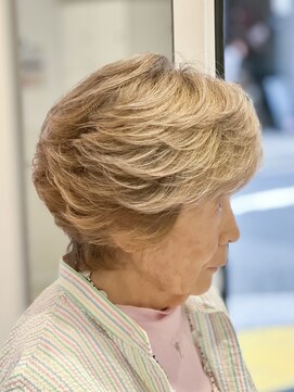 サロンイクエヤマザキ 麻布十番(SALON IKUE YAMAZAKI) 髪に優しい白髪染め[麻布十番/艶髪/50代/60代/ノンジアミン]
