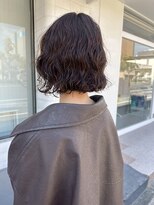 ナービス(NARVIS) ゆるふわボブパーマ/ショート/レイヤーカット