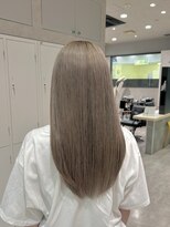 アンドカオマワリカットファム(Fann.)&nbsp;【髪質改善】ミルクティーベージュ×艶髪ロング