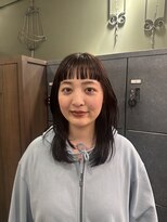 ニテンス(nitens)&nbsp;オン眉レイヤースタイル