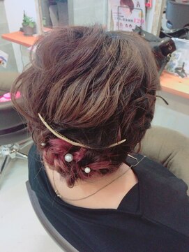ツムギ ヘアー(tsumugi hair) パーティヘアセット