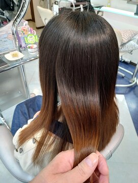 ライフゴーズオン 昭島店(Life goes on) ノンアイロン美髪ストレート　【昭島縮毛矯正髪質改善】