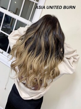 エイジア ユナイテッド バーン(ASIA UNITED BURN) ◆ASIA◆ gradation color
