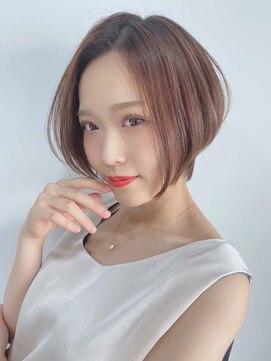 ルービック 難波(Rubik's) 大人かわいい小顔効果抜群☆ショートボブ/30代40代50代