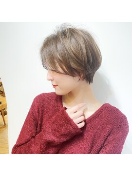 ラナ 渋谷(Lana) 【Chill】オフィスもok!大人かわいいショートパーマスタイル◎