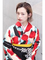 ギッシュ 堅田店(GUICHES)&nbsp;クール、ナチュラルな外ハネスタイル