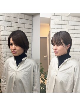 メモリーズ 銀座(Memories) 簡単スタイリング！似合わせショート！