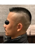 スポ刈り風スキンフェード