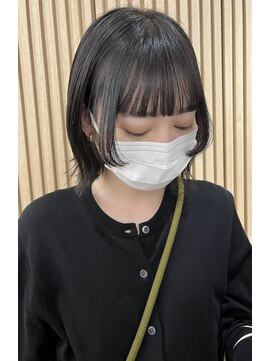 ロンドプロフィール 浦和(Lond profil) 中川陽南子【顔まわりぷつっとお洒落小顔ヘア切りっぱなしミディ