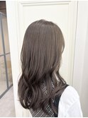 美髪/大人かわいい/こなれミディ/サンドベージュ