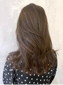 オリーブベージュレイヤーカット_チェリーブラウン_ba403591