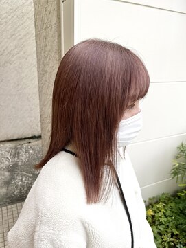 ピーブランズヘアー 大野城コモレビ(P-brandshair onojo Komorebi) [stylist今井] pink