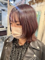 トロニー(TLONY) ラベンダーピンク ミディアムレイヤー style/miaki