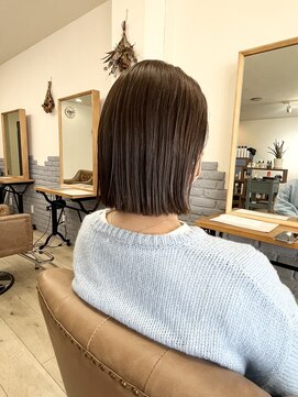 リープ(leap hair) ぱつっとボブ