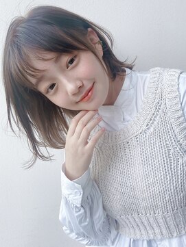 エレン 池袋(ElEn.) ナチュラルボブ/エレン池袋/小顔カット/似合わせカラー/小顔ヘア