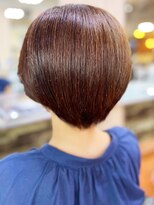 アークスヘアー&nbsp;20代30代40代髪質改善カラーショートボブ透明感小顔ブラウン