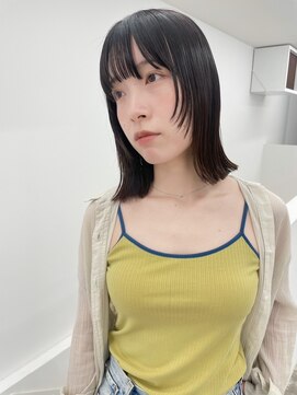 マスタード(MASTARD) シンプルボブ×フェイスレイヤーカット