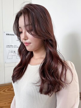 アイティー バイ アルバム 中野店(IT by ALBUM) カシスピンク_ピンクベージュインナーグレージュ_ba460461