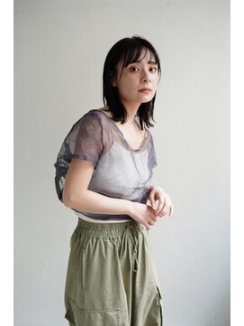 ジュール 新宿三丁目(Joule) 黒髪ロング/グレーベージュ/レイヤーロング/新宿駅