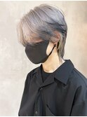 シルバーエンドカラーブラックベリーショート_ba444521