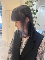 ピピバイヨーク(pipi, by yoke.)&nbsp;ワイドバング/イヤリングカラー/アッシュパープル