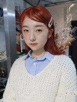 ポピンズ(poppins)&nbsp;オレンジヘア