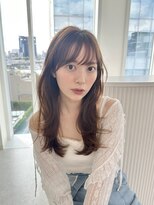 レミエ ダイカンヤマ(lemiie)&nbsp;柔らかラフで綺麗めのレイヤーカット レイヤーロング