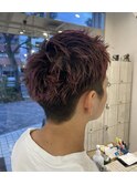チェリーピンク／スパイキーショート