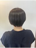 ショートボブ［小顔ヘア/茅ヶ崎美容院/茅ヶ崎南口/ハイライト］