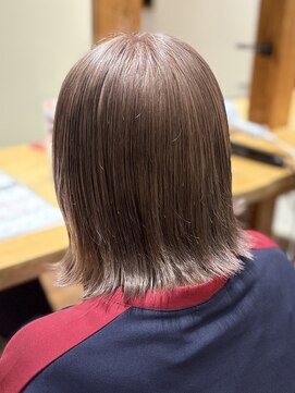 リード バイ ラグーン(LEAD by LAGOON) ケアブリーチミルクティーグレージュカラー